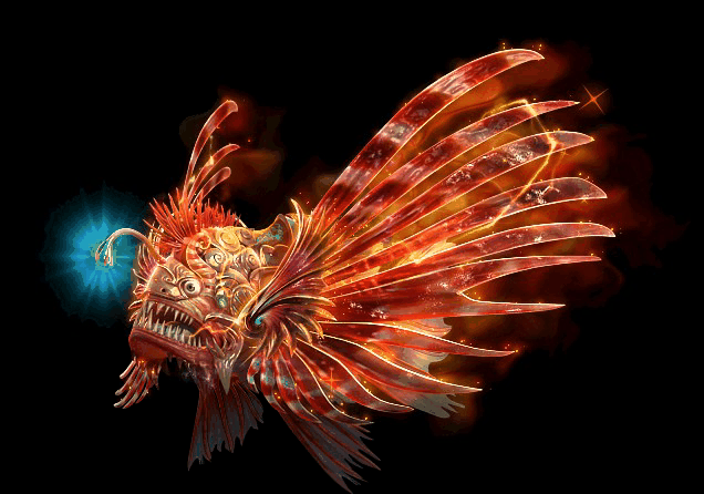 金火食人鱼传奇怪物素材