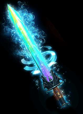 彩光长剑传奇武器素材