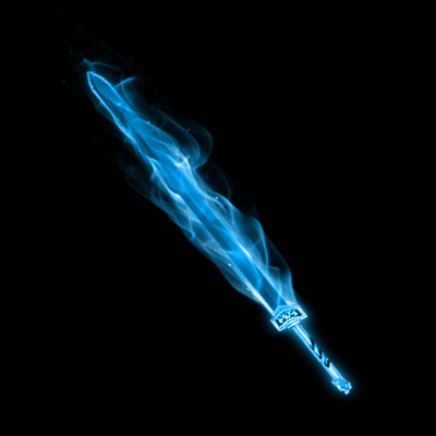 蓝色发光之剑传奇武器素材